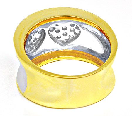 Foto 3 - Einmalig! Designer-Brillant-Ring 18K Bicolor, S8708